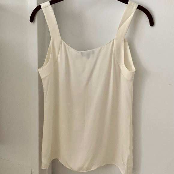 NWOT Theory Silk Camisole Cream Size P - Picture 4 of 8